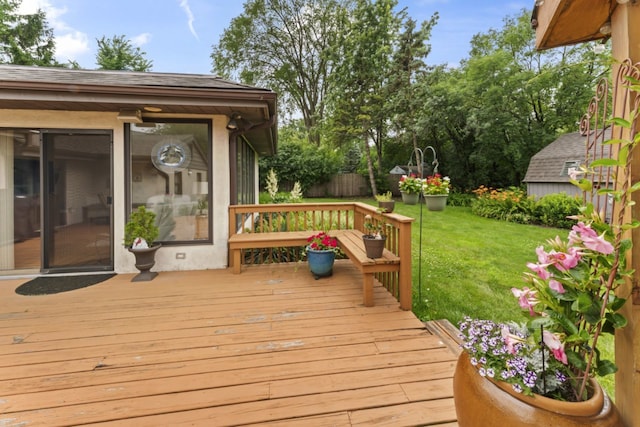216 Hickory Ct, Northbrook, IL 60062 - view of deck