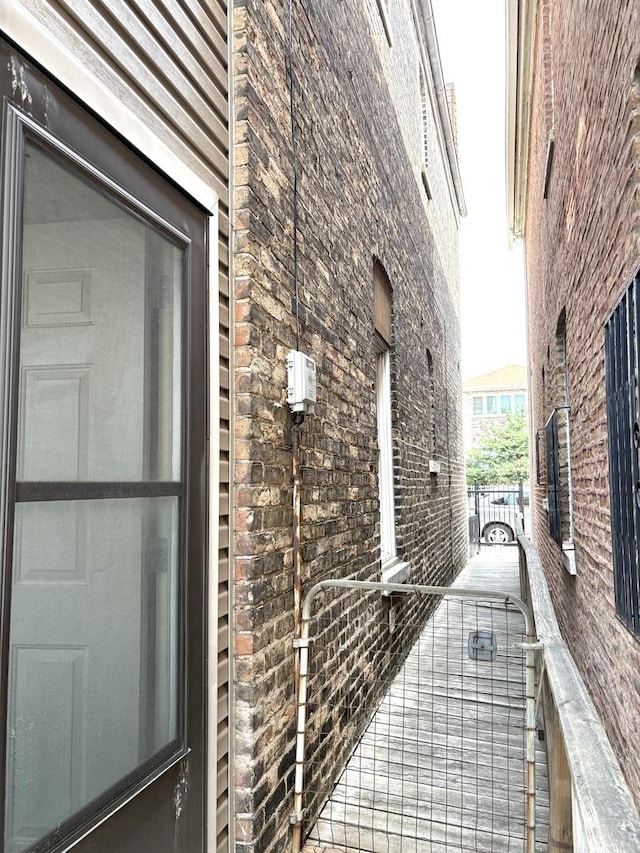 2838 S Keeley St, Chicago, IL 60608 - view of side of home featuring brick siding