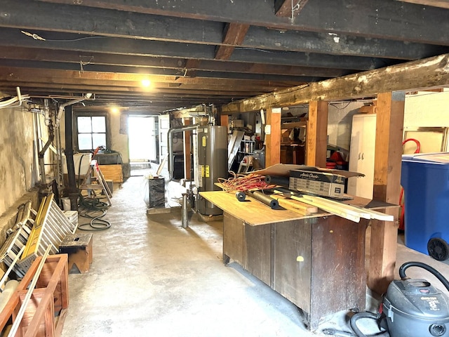 2838 S Keeley St, Chicago, IL 60608 - basement featuring gas water heater