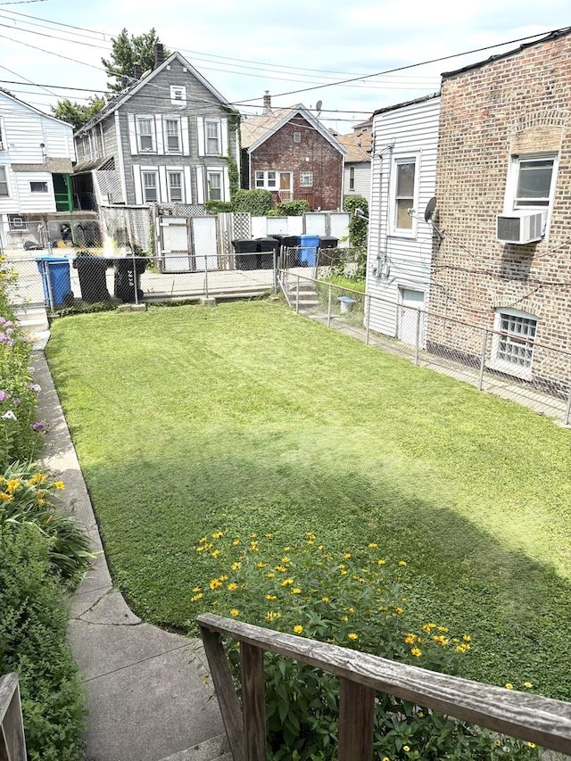 2838 S Keeley St, Chicago, IL 60608 - view of yard featuring cooling unit