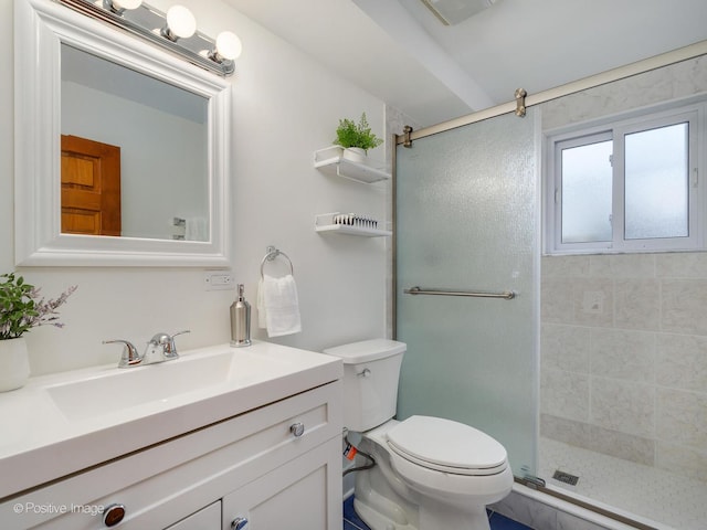 2612 Wilmette Ave, Wilmette, IL 60091 - bathroom with vanity and a shower stall