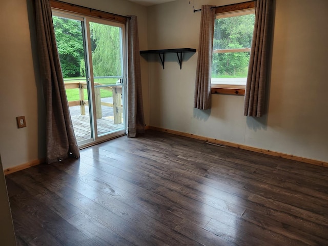 3100 W Brooke Ave, Waukegan, IL 60087 - spare room with healthy amount of natural light and hardwood / wood-style flooring