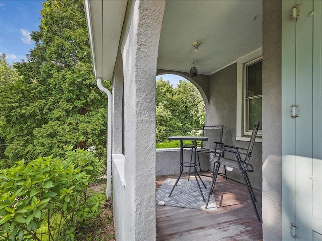 1639 Arlington Ave, Rockford, IL 61107 - view of wooden terrace