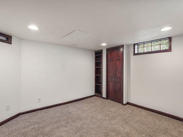 1639 Arlington Ave, Rockford, IL 61107 - below grade area featuring carpet floors and recessed lighting