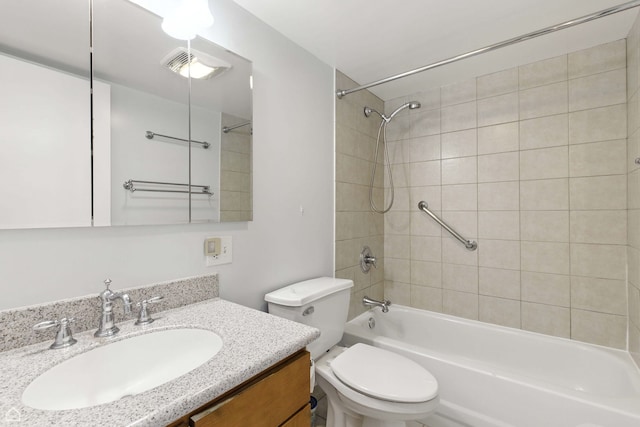 1121 S Plymouth Ct Unit A, Chicago, IL 60605 - full bathroom featuring tub / shower combination and vanity