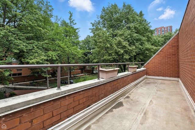1121 S Plymouth Ct Unit A, Chicago, IL 60605 - view of balcony