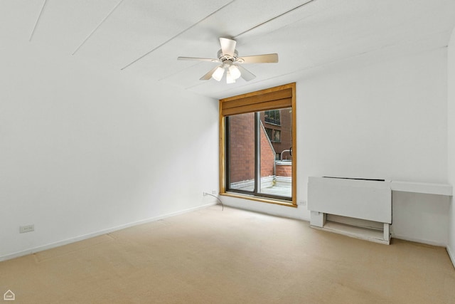 1121 S Plymouth Ct Unit A, Chicago, IL 60605 - unfurnished room with carpet flooring and ceiling fan