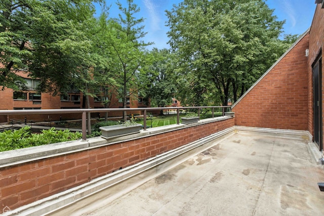 1121 S Plymouth Ct Unit A, Chicago, IL 60605 - view of patio / terrace