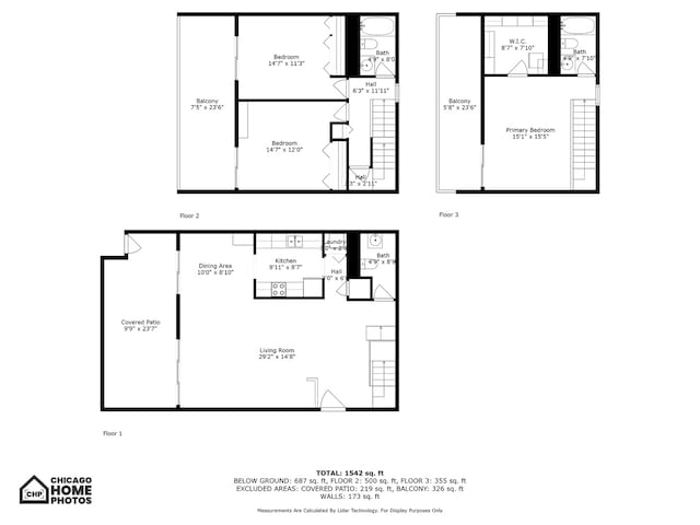 1121 S Plymouth Ct Unit A, Chicago, IL 60605 - view of property floor plan