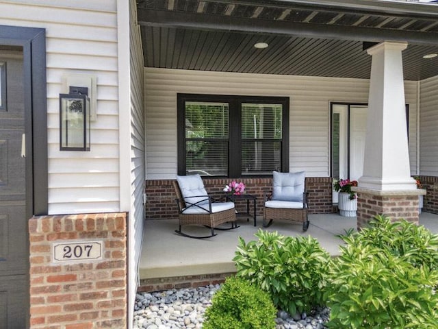 207 Eldon Dr, Downs, IL 61736 - view of porch