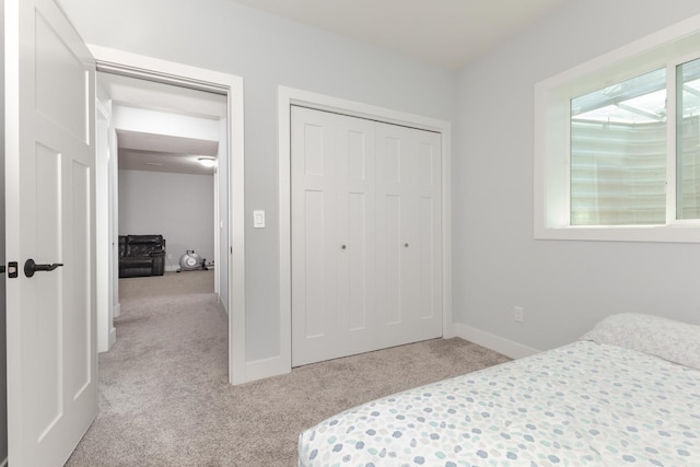 207 Eldon Dr, Downs, IL 61736 - bedroom featuring carpet floors and a closet