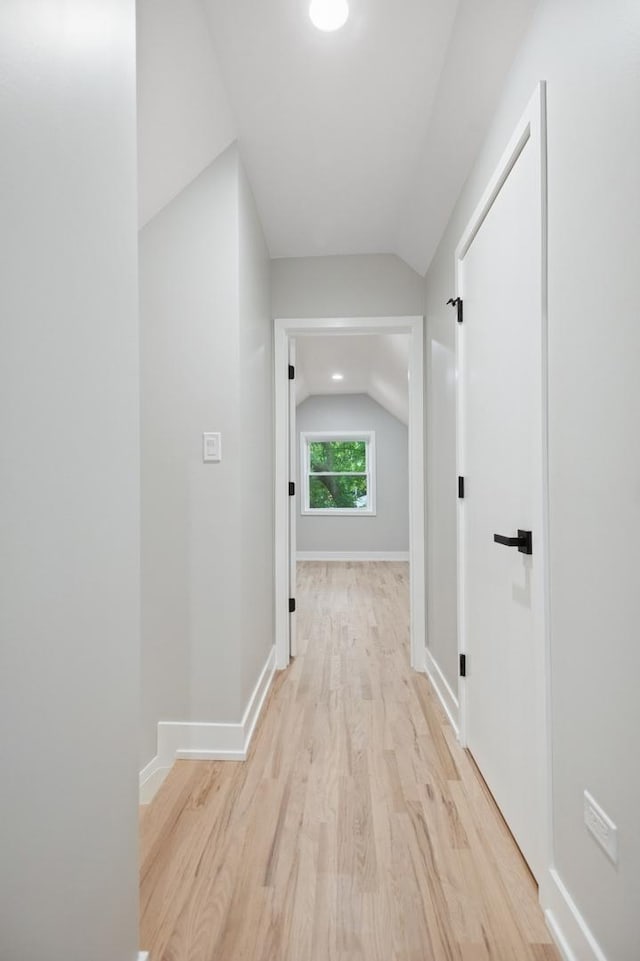 5406 N Mulligan Ave, Chicago, IL 60630 - corridor with lofted ceiling and wood finished floors