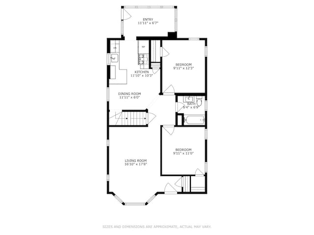 5406 N Mulligan Ave, Chicago, IL 60630 - view of room layout