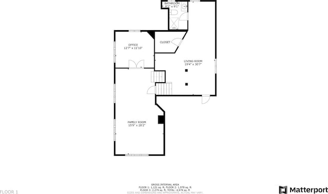 7509 Bittersweet Dr, Gurnee, IL 60031 - view of room layout