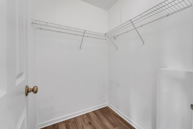 2011 Gleneagle Dr, Plainfield, IL 60586 - walk in closet with dark wood finished floors