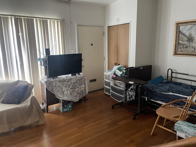 1300 E 87th St, Chicago, IL 60619 - bedroom with wood finished floors