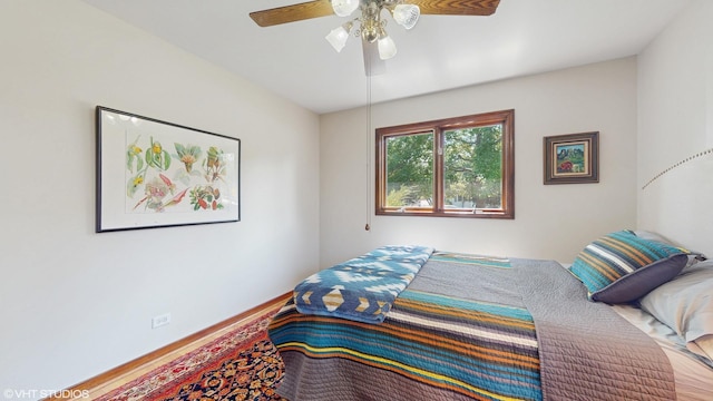 265 N Shaddle Ave, Mundelein, IL 60060 - bedroom featuring ceiling fan