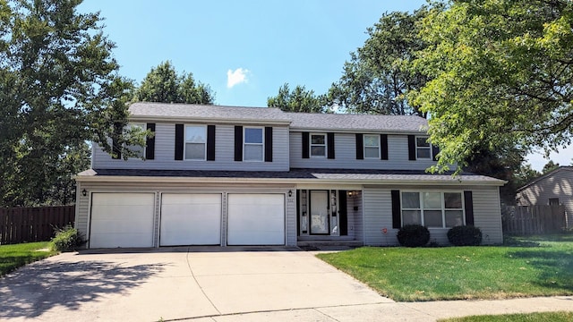 536 S Echo Ln, Palatine, IL 60067 - view of front of home with a garage and concrete driveway