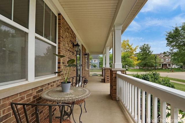 10174 Hopkins St, Huntley, IL 60142 - view of covered porch