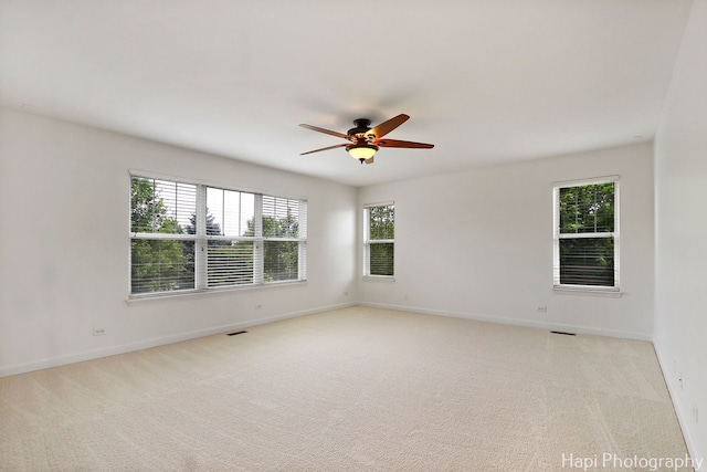 10174 Hopkins St, Huntley, IL 60142 - spare room with carpet floors and ceiling fan