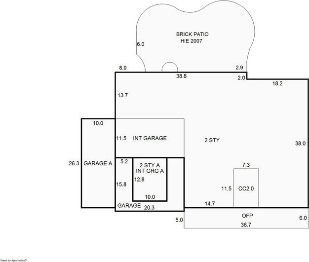 10174 Hopkins St, Huntley, IL 60142 - view of property floor plan