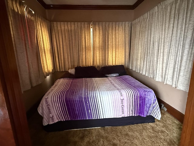1250 Corbin St, Rockford, IL 61102 - bedroom with carpet flooring and crown molding