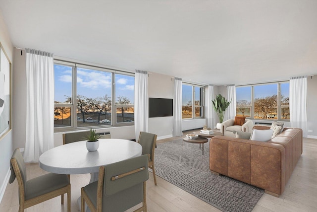 1550 N Lake Shore Dr Unit 2A, Chicago, IL 60610 - living room with light wood finished floors