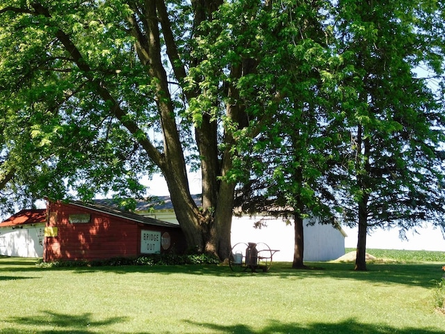 4256 W Egan Rd, Leaf River, IL 61047 - view of grassy yard