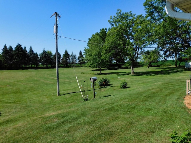 4256 W Egan Rd, Leaf River, IL 61047 - view of home's community with a lawn