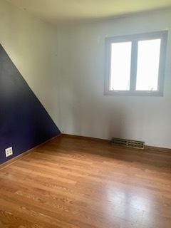 26158 W Reed St, Ingleside, IL 60041 - spare room featuring wood finished floors