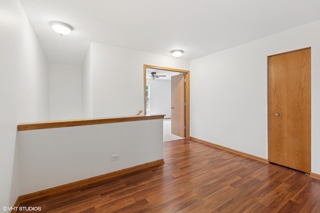 133 Springbrook Trl S, Oswego, IL 60543 - spare room featuring wood finished floors