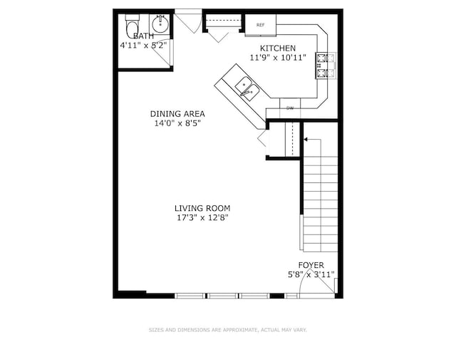 133 Springbrook Trl S, Oswego, IL 60543 - view of floor plan / room layout