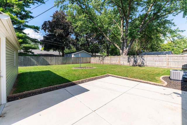 1614 E Dresser Rd, Dekalb, IL 60115 - fenced backyard featuring a patio