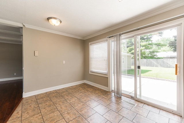 1614 E Dresser Rd, Dekalb, IL 60115 - empty room with ornamental molding and baseboards