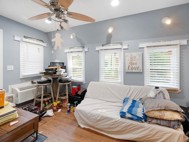 385 E Irving Park Rd, Streamwood, IL 60107 - bedroom featuring wood finished floors and ceiling fan