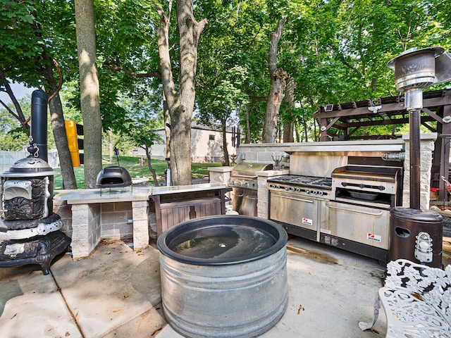 385 E Irving Park Rd, Streamwood, IL 60107 - view of patio / terrace featuring area for grilling