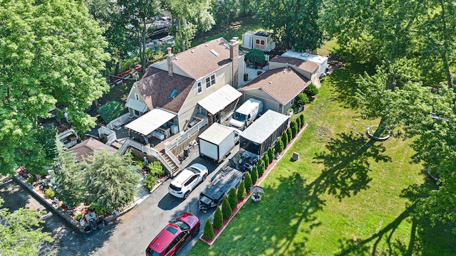 385 E Irving Park Rd, Streamwood, IL 60107 - drone / aerial view