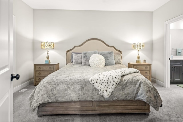 2621 Shale Rd, Normal, IL 61761 - carpeted bedroom featuring baseboards and ensuite bathroom