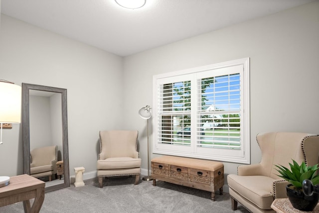 2621 Shale Rd, Normal, IL 61761 - living area with carpet flooring and baseboards