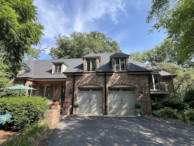 16612 S Catawba Rd, Homer Glen, IL 60491 - view of front of home featuring an attached garage, driveway, brick siding, and roof with shingles