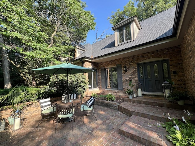 16612 S Catawba Rd, Homer Glen, IL 60491 - view of patio featuring outdoor dining area