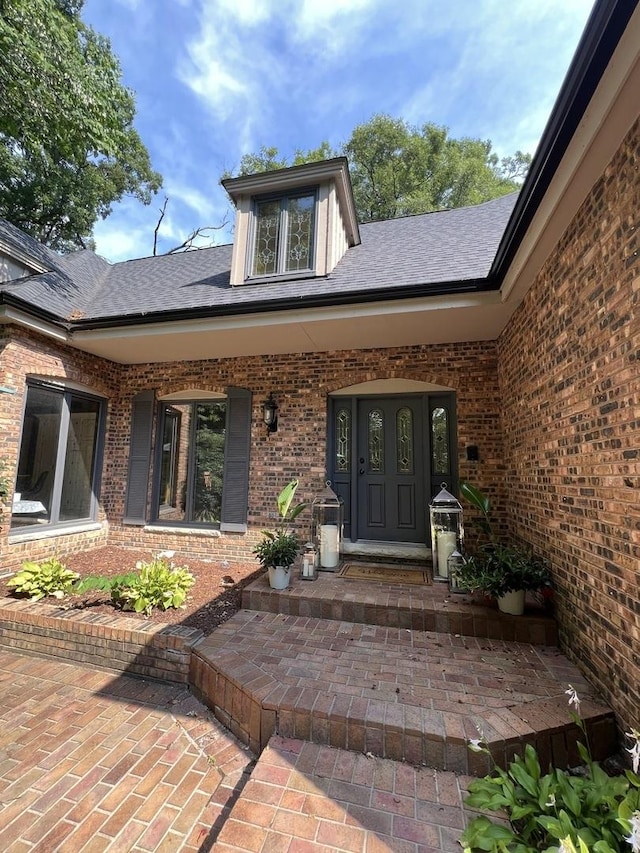 16612 S Catawba Rd, Homer Glen, IL 60491 - entrance to property with brick siding and a shingled roof