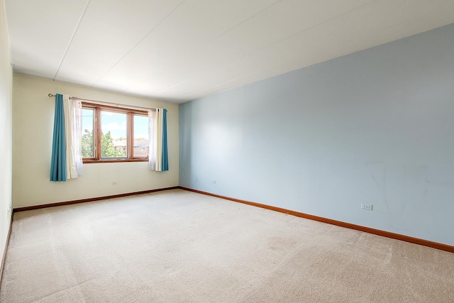 11020 S Keating Ave Unit 202, Oak Lawn, IL 60453 - carpeted spare room featuring baseboards