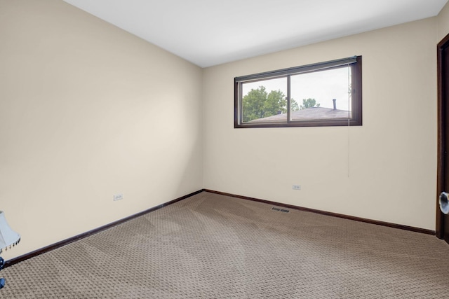 17720 Ashland Ave, Homewood, IL 60430 - carpeted spare room featuring baseboards