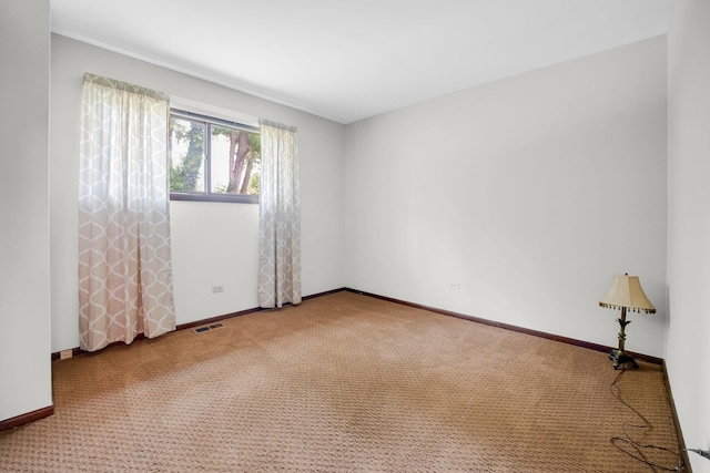 17720 Ashland Ave, Homewood, IL 60430 - spare room featuring carpet flooring and baseboards