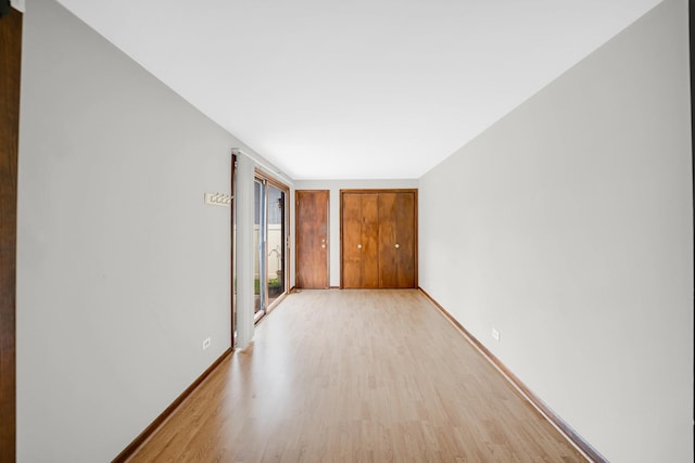 17720 Ashland Ave, Homewood, IL 60430 - spare room featuring light wood-style floors