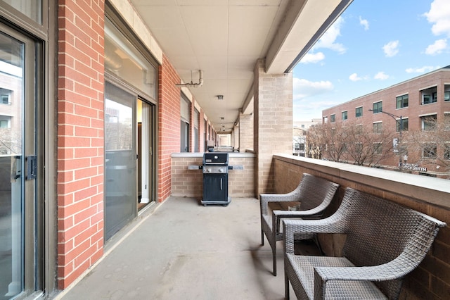 1301 W Madison St Unit 207, Chicago, IL 60607 - balcony featuring grilling area