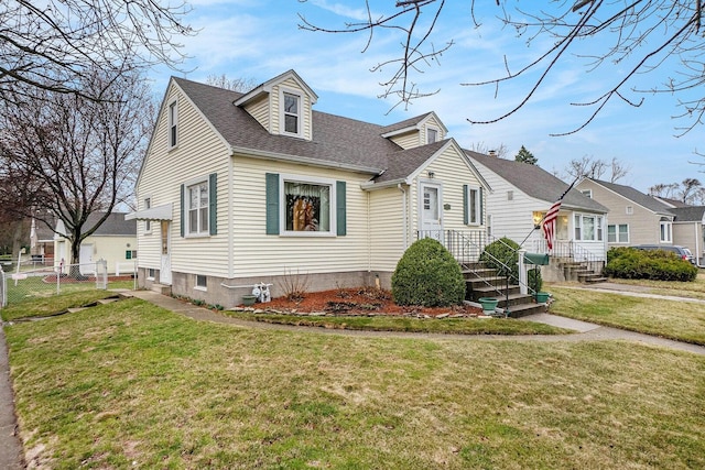 17958 Escanaba Ave, Lansing, IL 60438 - cape cod-style house featuring a shingled roof