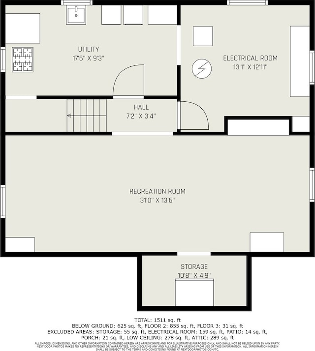 17958 Escanaba Ave, Lansing, IL 60438 - view of home floor plan