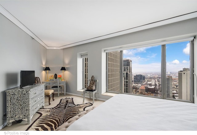 950 N Michigan Ave Unit 2901, Chicago, IL 60611 - bedroom featuring carpet and a city view